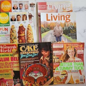 Vintage Wilton 1982 magazine food Network Martha Stewart women first bundle